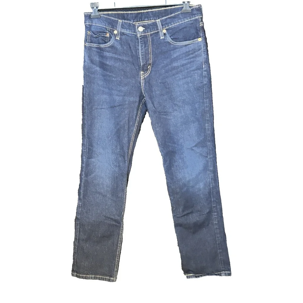 Levi's 511 Slim Fit Jeans Men's 33 x 30 Dark Blue Denim All Seasons Tech Stretch